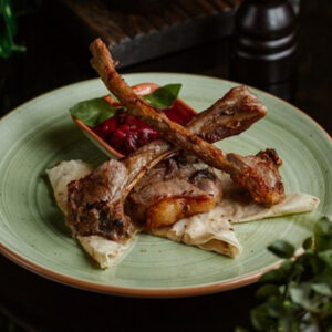 SLOW COOKED LAMB SHANK