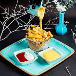 LOADED CHEESE DYNAMITE FRIES