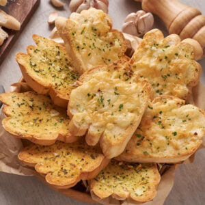 CHEESY GARLIC BREAD (VEG)